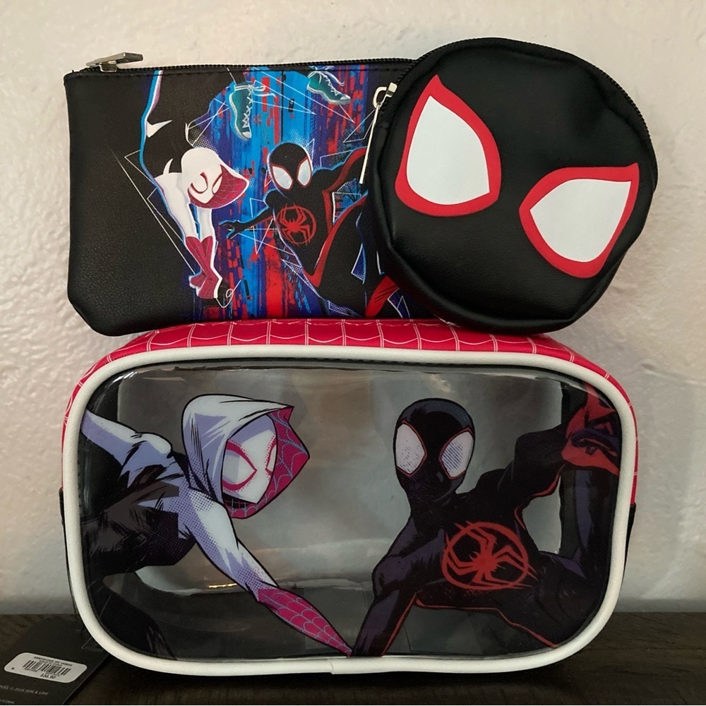 Marvel Spiderman Set of 3 cosmetic bag